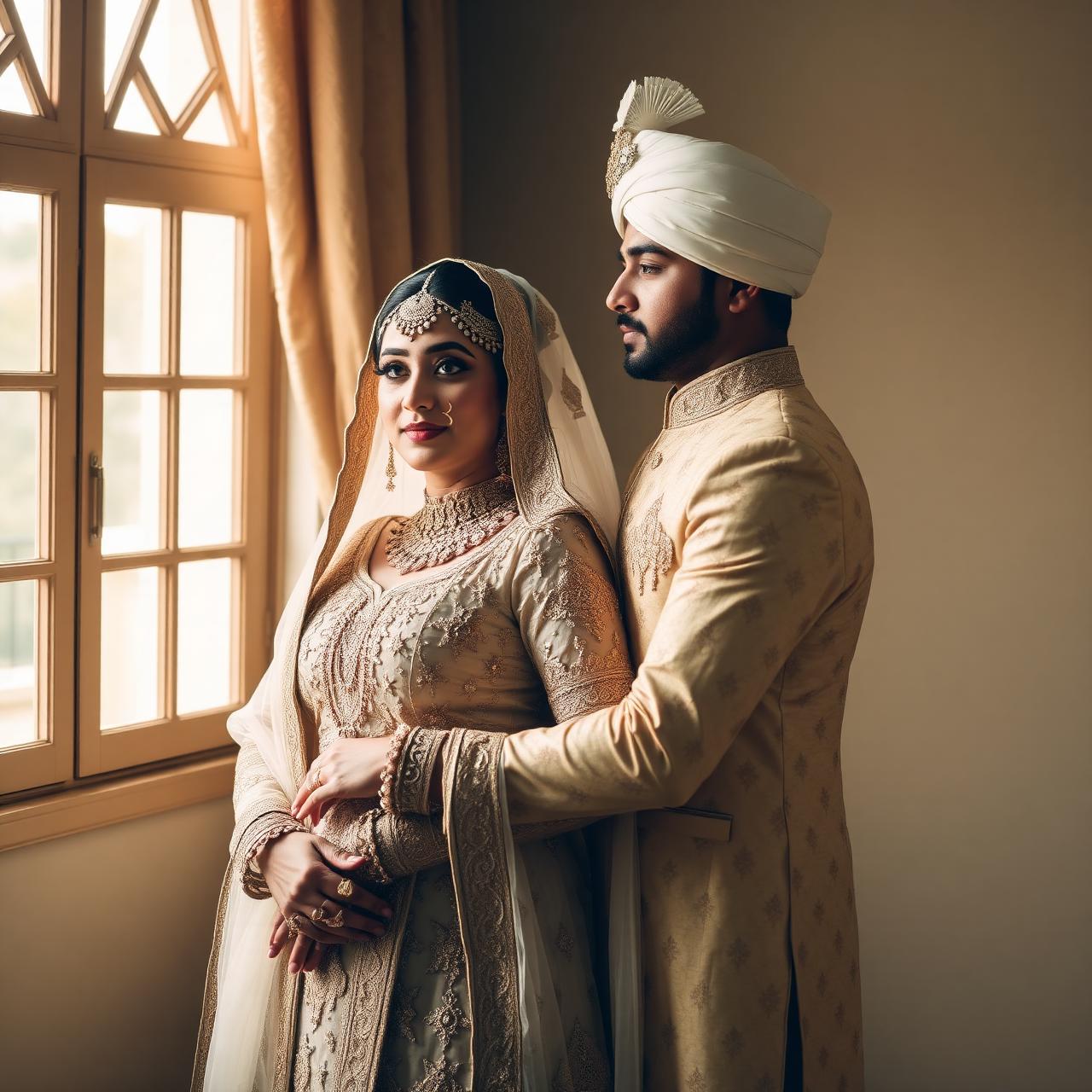 Bride and groom